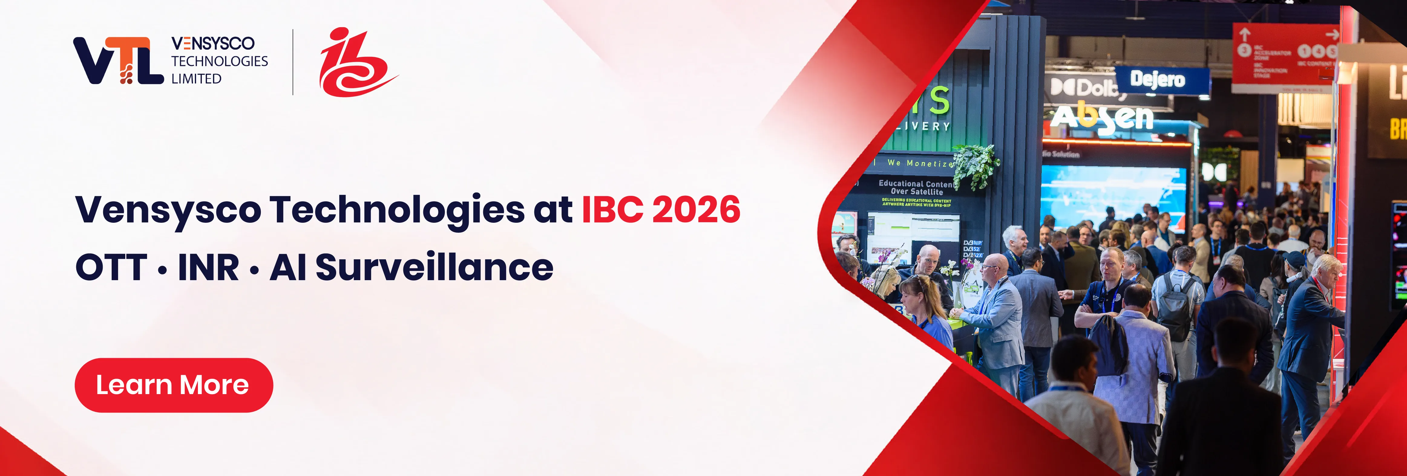Vensysco Technologies Heads to IBC 2026 in Amsterdam with AI Surveillance, OTT and INR