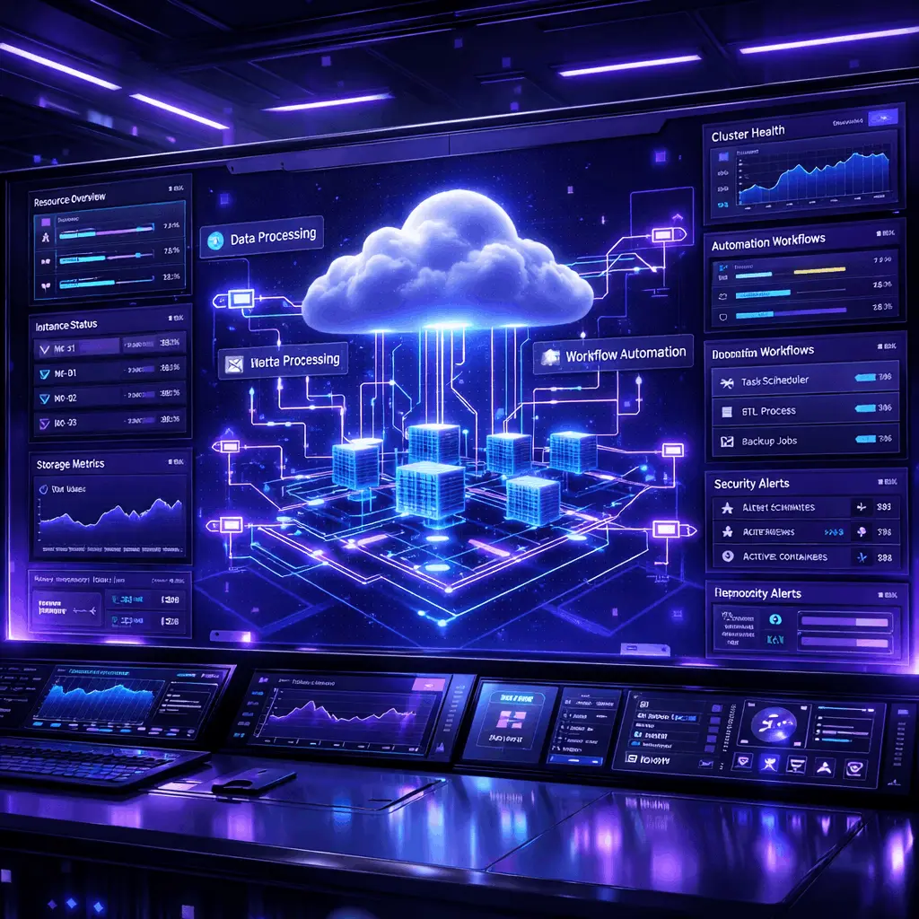 Automation workflow dashboard