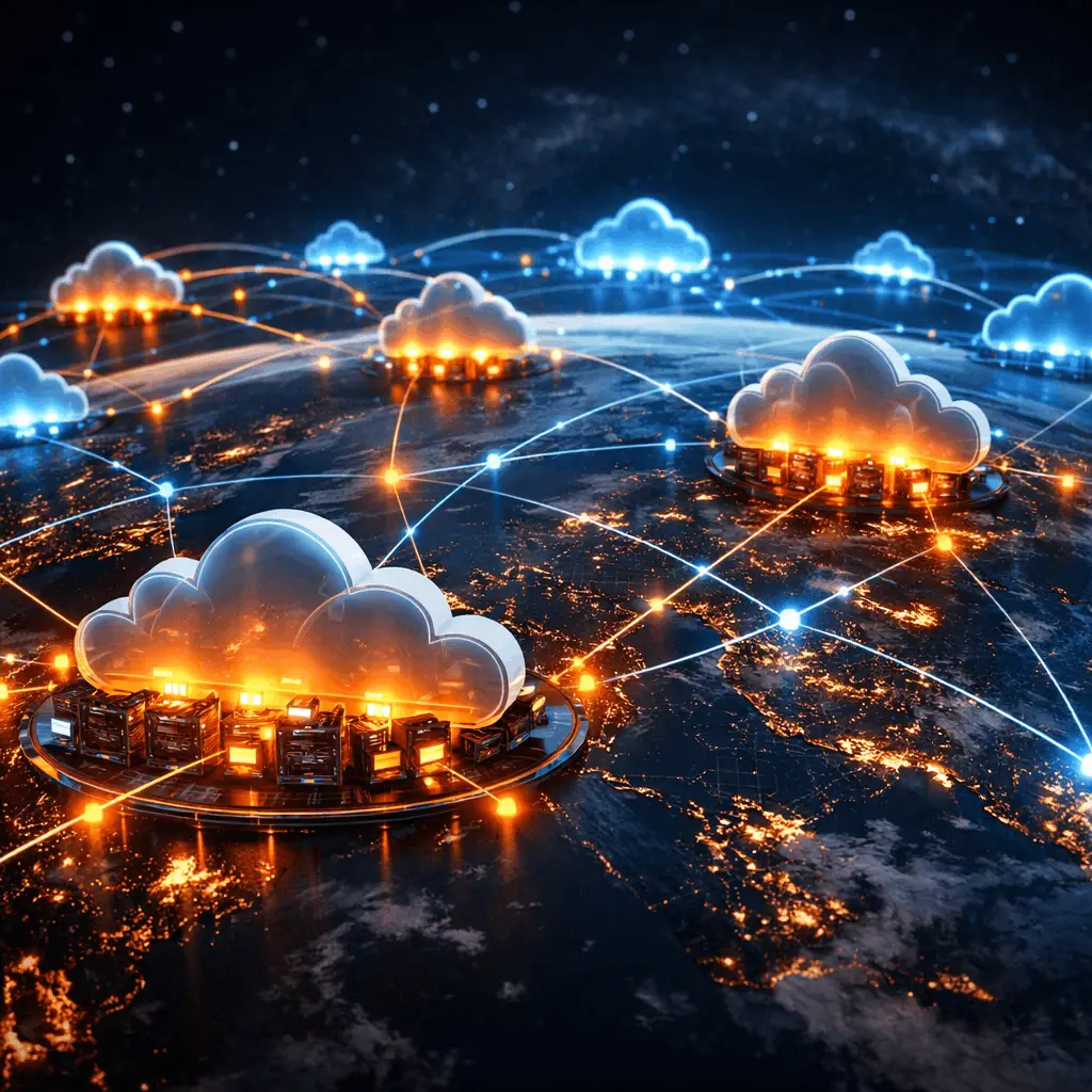 Global hybrid network